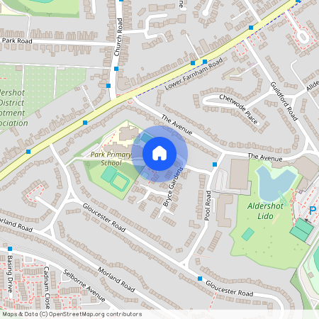 George Gardens, Rushmoor GU11