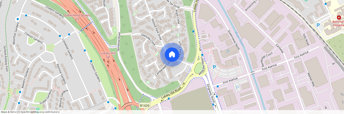 Camberwell Close, Festival Park, NE11