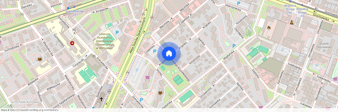 Ignacego Kruszewskiego, Grochów, Praga-Południe, Warszawa, mazowieckie