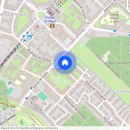 95800, Cergy