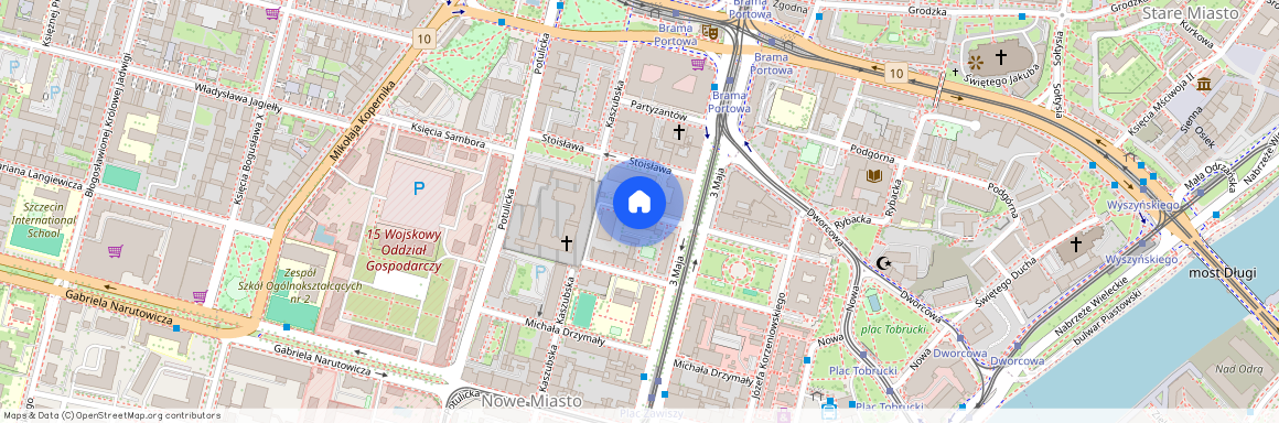 ul. Jana i Jędrzeja Śniadeckich, Nowe Miasto, Śródmieście, Szczecin, zachodniopomorskie