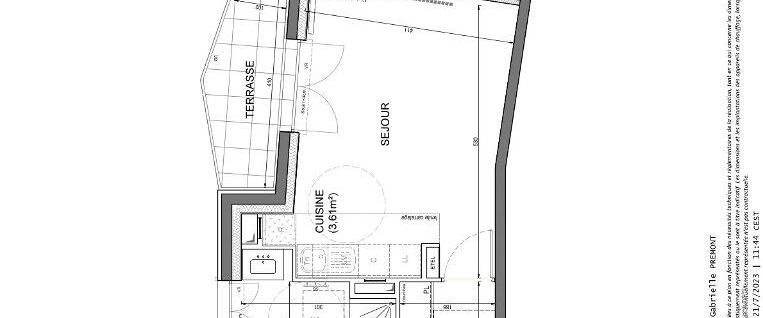 location Appartement T2 DE 44.62m² À NOISY LE GRAND - Photo 1