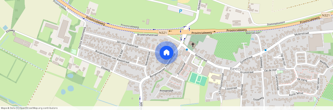 Beers kern, 5437 AZ, Jan van Daalstraat, Beers Nb