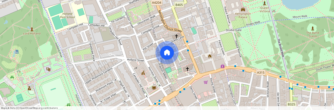 Holland Street, Kensington, London