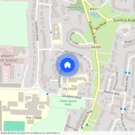 Geraldine Court, Malvern, Worcestershire, WR14