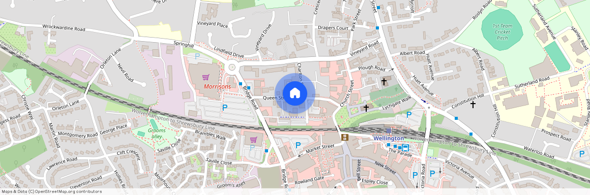 Queen Street, Wellington, Telford, Shropshire, TF1