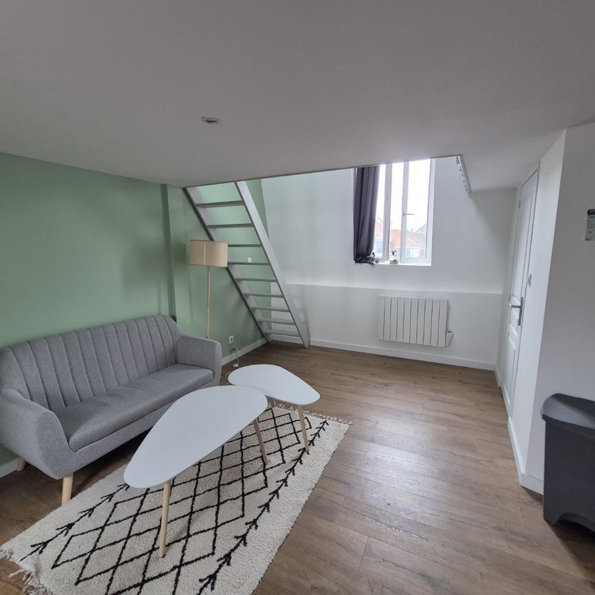 Location Appartement 1 pièce 19m² LAMBERSART 59130 - Photo 1