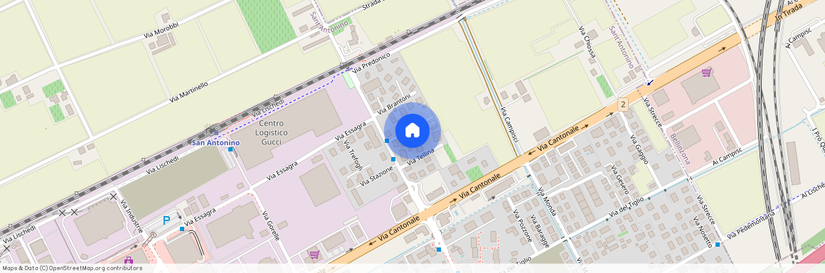 Via Stazione 14, 6592 S. Antonino