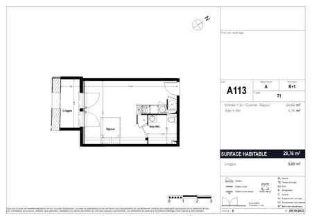 Location Appartement 1 pièce 28m² ST JORY 31790 - Photo 5