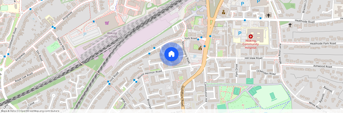 2 bedroom Apartment 1st Floor in Woking