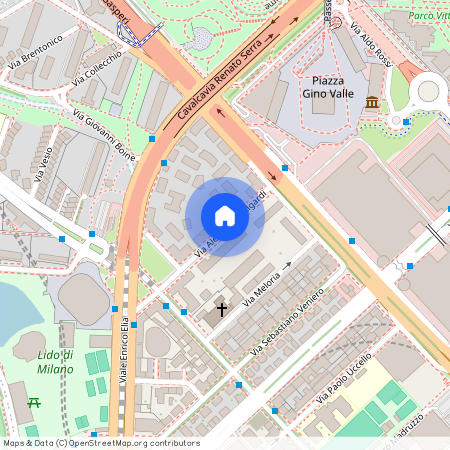 Via Alessandro Algardi, Włochy, Milan