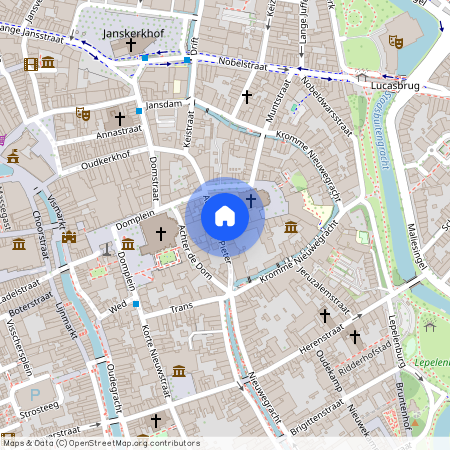 Achter St.-Pieter 198, Domplein, Neude, Janskerkhof, 3512HT, Utrecht
