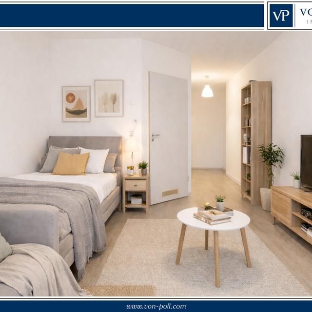 Gemütliche 1-Zimmer-Wohnung in zentraler Lage in Erlangen - Photo 1