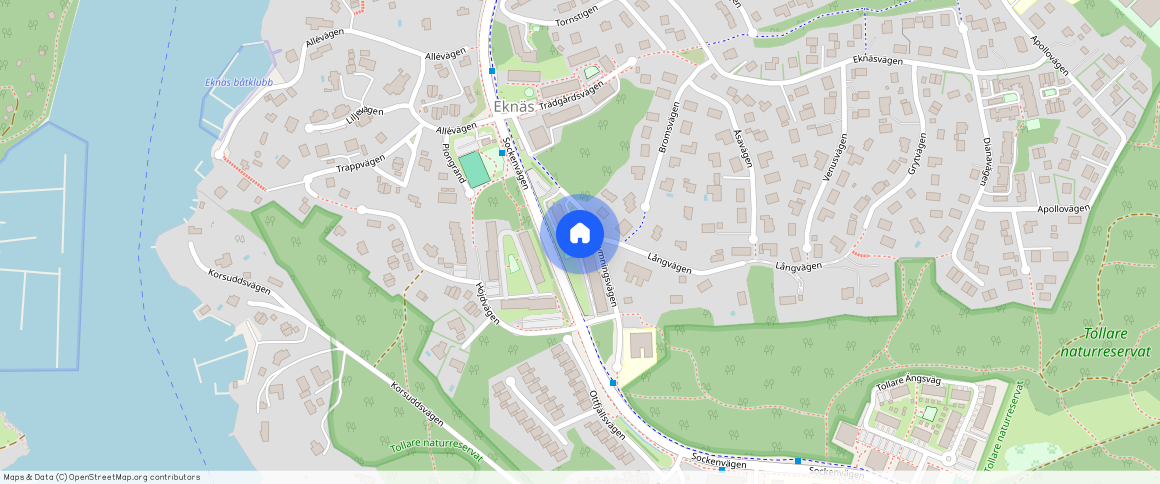 Sockenvägen **, Eknäs