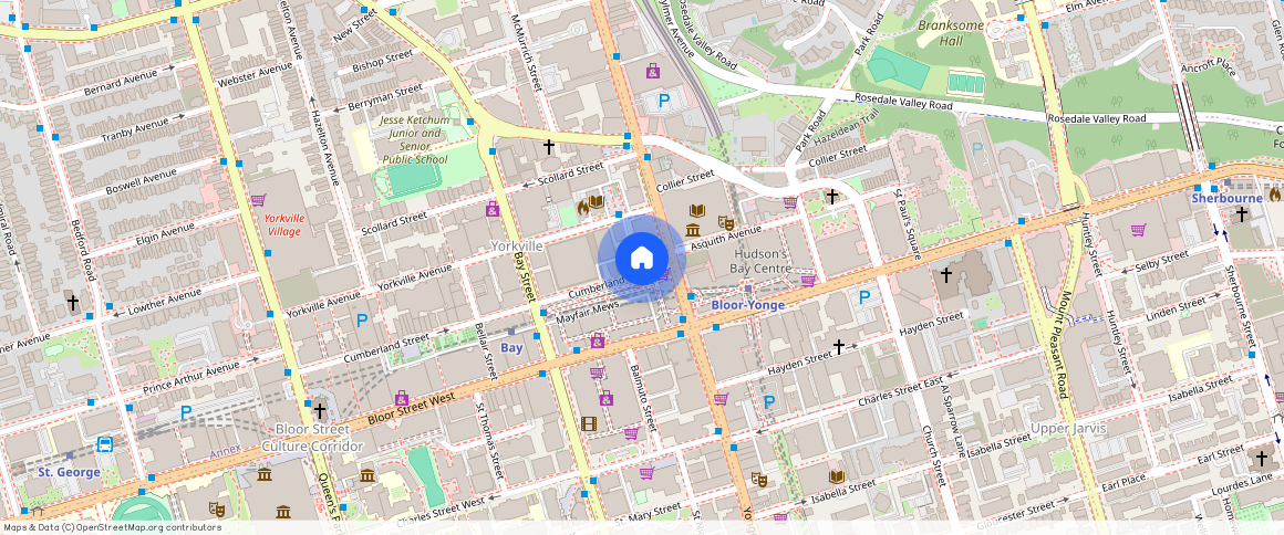 ** Cumberland Street, Toronto