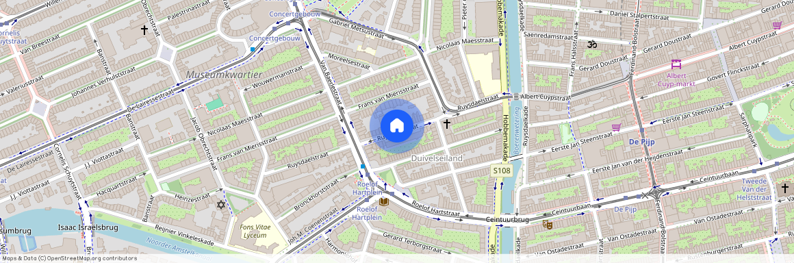 Ruysdaelstraat 40-1h, 1071 XE, Amsterdam