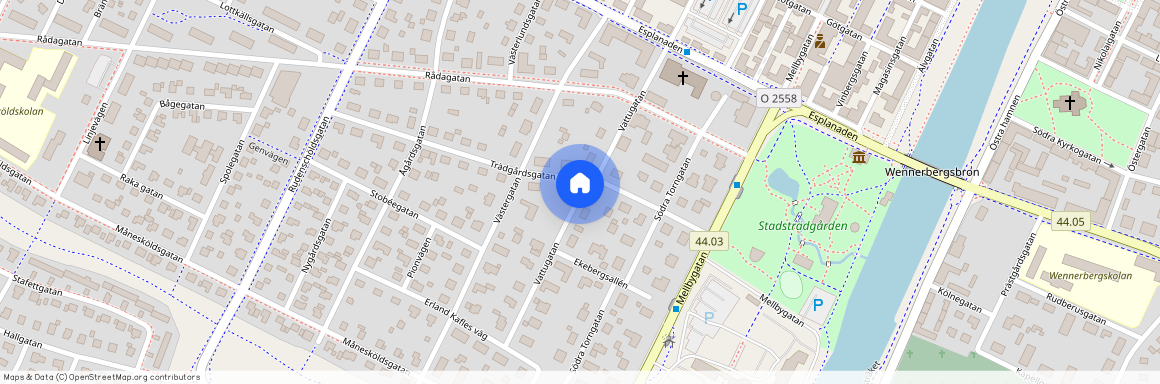 Vattugatan, Lidköping