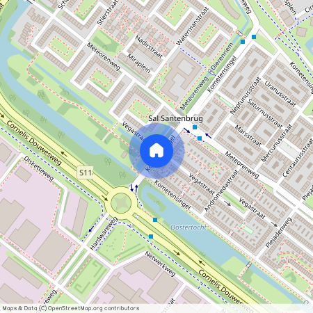 Oostzanerwerf, 1033 BX, Kometensingel, Amsterdam