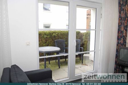 Bothfeld - Buchholz, Nähe HDI, 1 Zimmer Apartment mit Terrasse und Garage - Foto 3