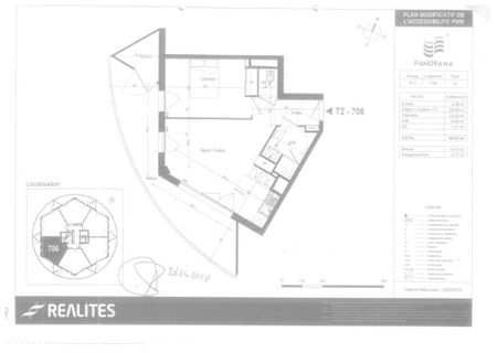 Appartement T2 à louer - 42 m² - Photo 4