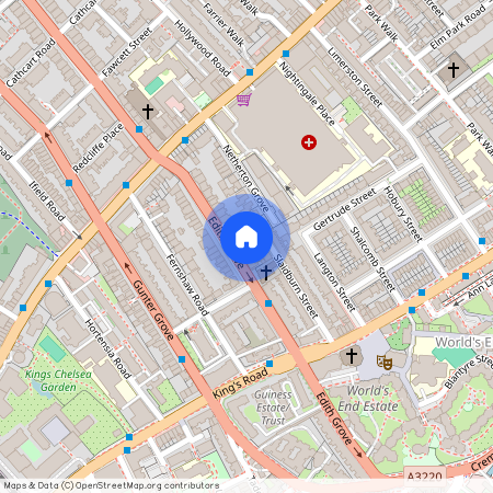 Edith Grove, Chelsea, London, SW10