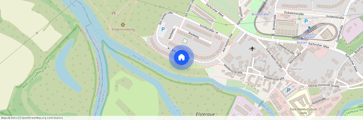 Am Hohen Ufer 25, Halle