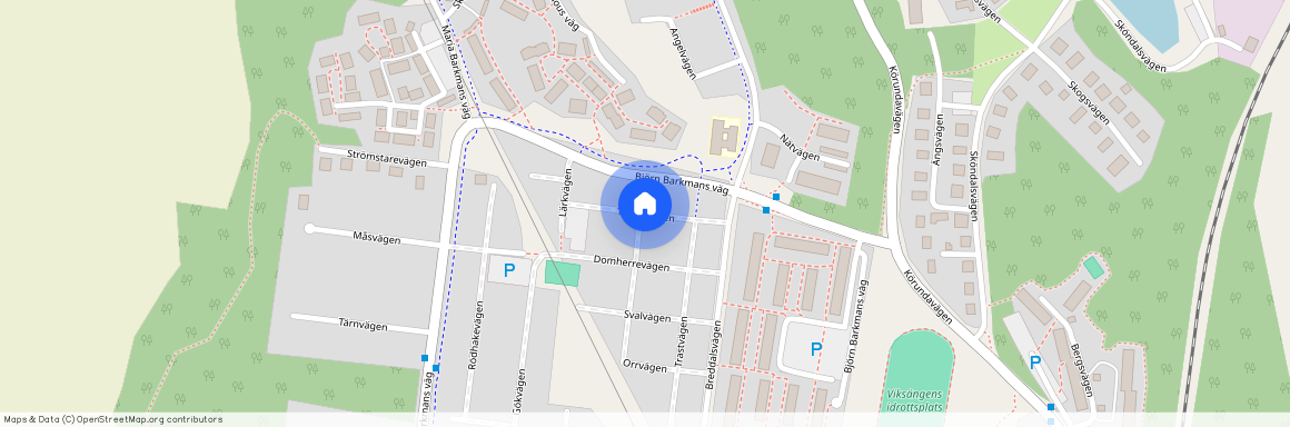 Tjädervägen, Ösmo