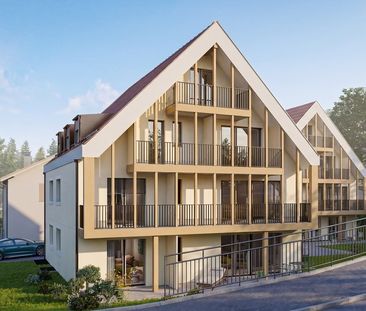 Erstbezug: Moderne Singlewohnung in Ettingen - Foto 5