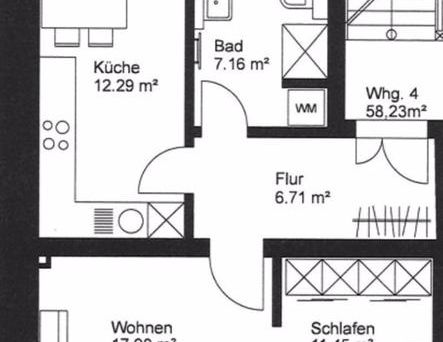2-Raum Wohnung mit Balkon (Altbau) - Foto 1