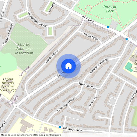 Campbell Drive, Swanside, Liverpool, Merseyside, L14