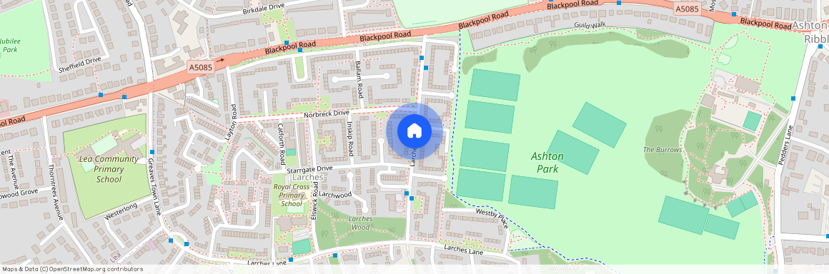 Larches Avenue, Preston PR2