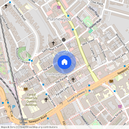 East Grove, Roath, Cardiff, CF24