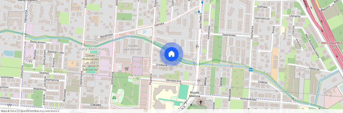 Ulica Zdrojowa, Stara Miłosna, Wesoła, Warszawa, mazowieckie