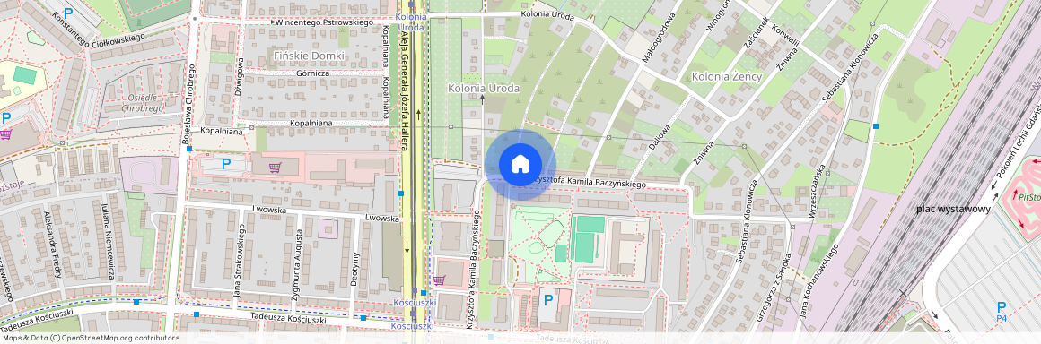 ul. Krzysztofa Kamila Baczyńskiego, Wrzeszcz Dolny, Gdańsk, pomorskie