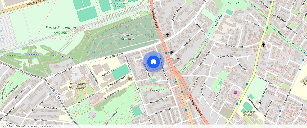 6 Colville Villas, Nottingham, NG1 4HN