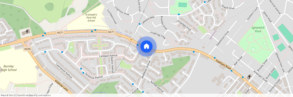 Padiham Road, Burnley, BB12