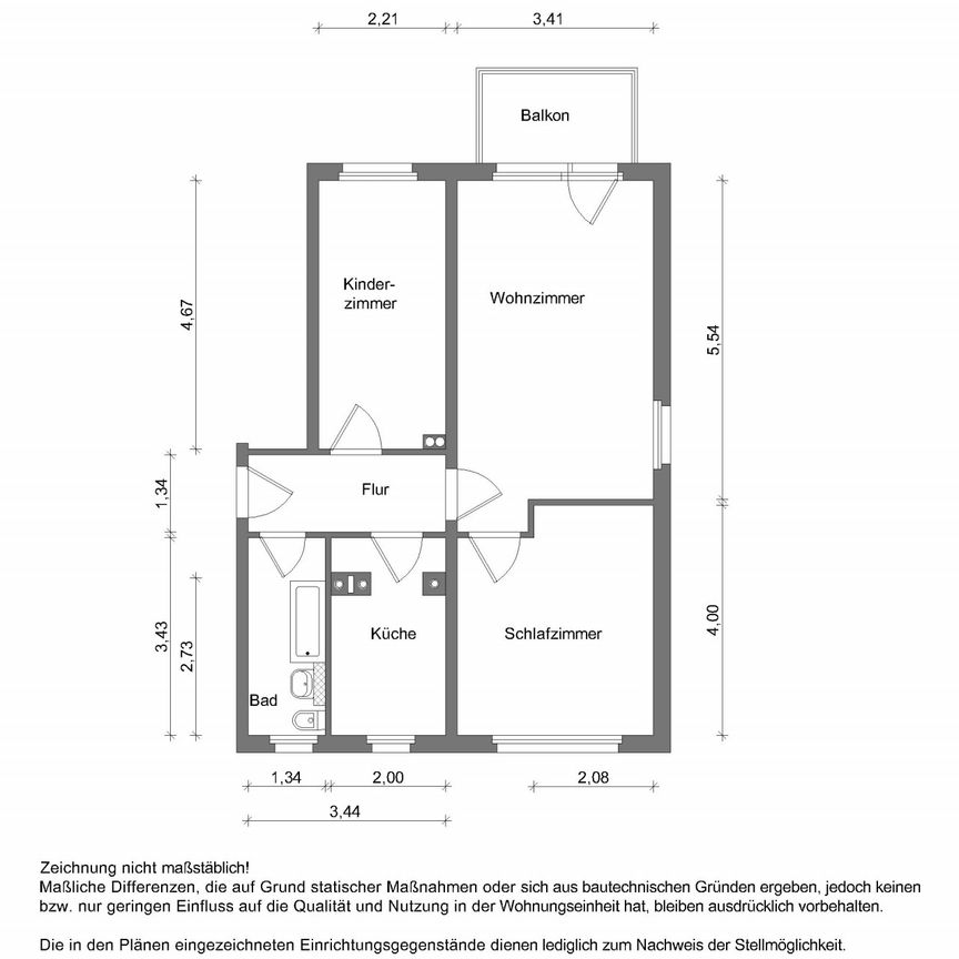 Wohnung Nr. 427/20/32 - Foto 2