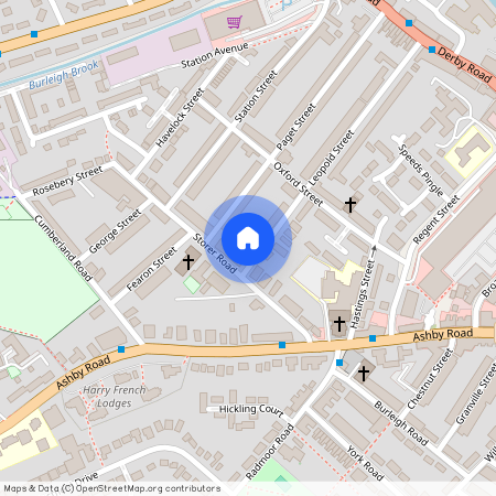 71 Leopold Street - Spacious 2 bed, £118, Loughborough