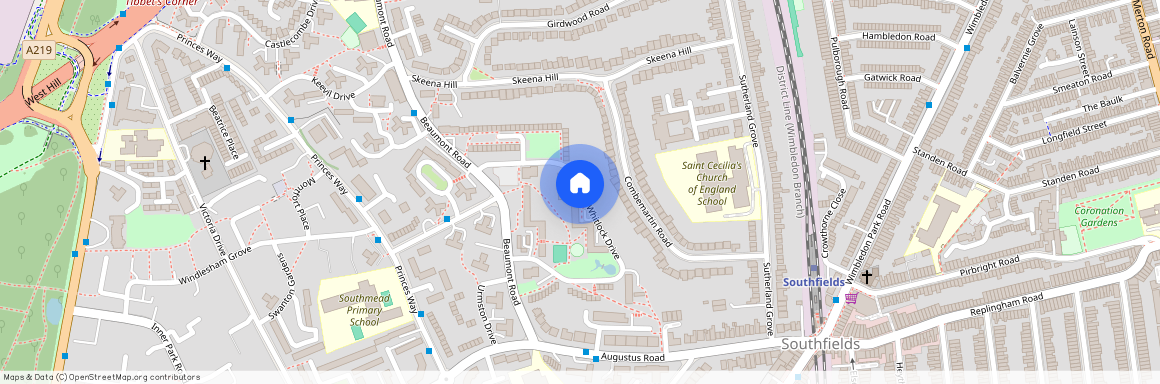 Whitlock Drive, London, SW19