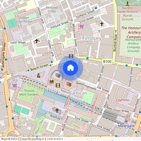 Barbican, Cromwell Tower