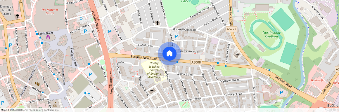 Newshaw Walk, ST1 2AU