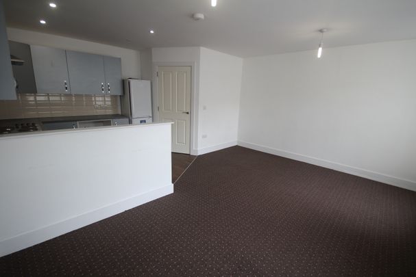 ****Available NOW*** PROPERTY OPTIONS are pleased to offer a first floor one bedroom flat ideally located to the city centre Large open plan lounge/kitchen Lounge having electric heaters. Kitchen with breakfast bar, electric oven, hob and extractor fan, and fridge included in the flat. - Photo 1