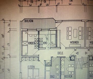 Familienfreundliche 4 Zimmerwohnung mit Balkon - Foto 1