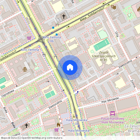 Warszawa, Śródmieście, Warszawa, Śródmieście, Aleja, Jana, Pawła, Ii