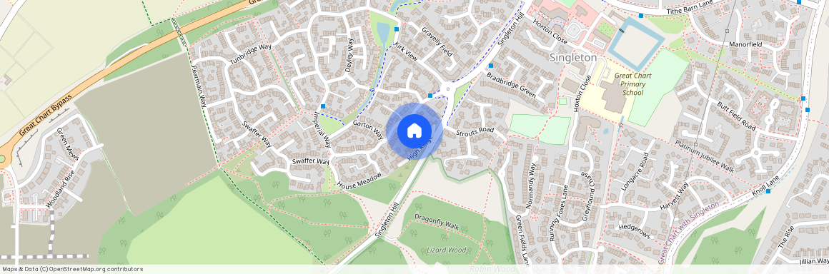 High Ridge, Singleton, Kent TN23 5HE