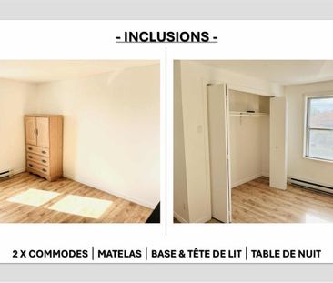 ! 3 1/2 À LOUER – MULTIPLES INCLUSIONS ! - Photo 1