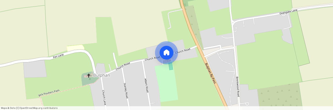 Church Road, Bulphan, RM14