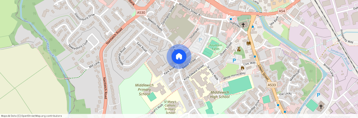 Frank Cliffe Way, Middlewich, CW10