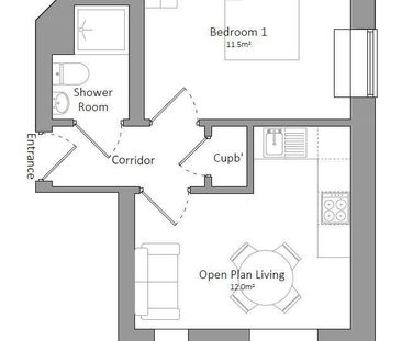 1 bedroom flat to rent - Photo 6