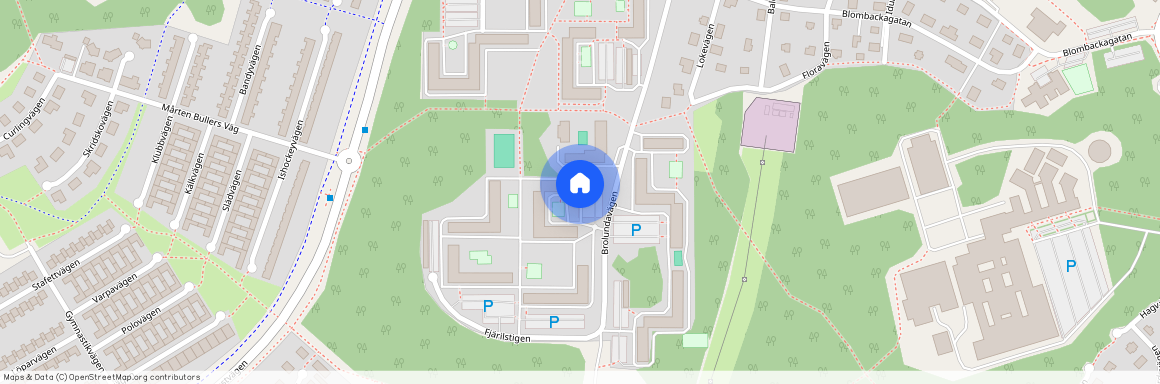 Brolundavägen 30, Blombacka